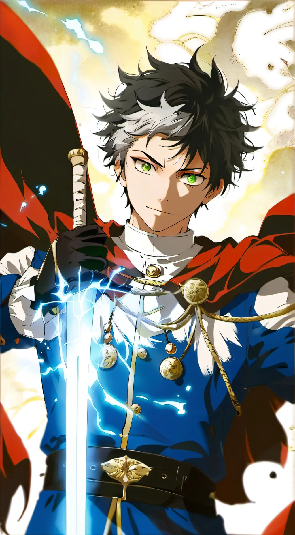 ai character: Blaze background