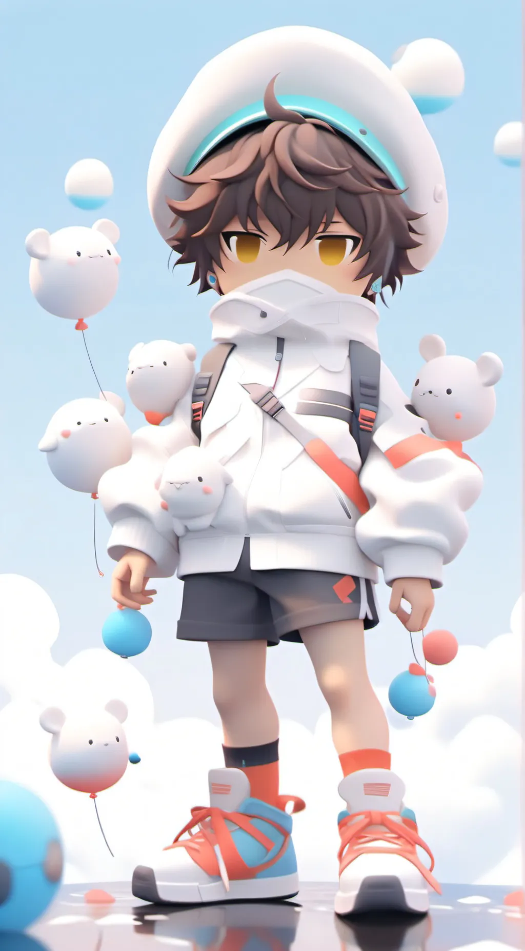 ai character: Anthony background