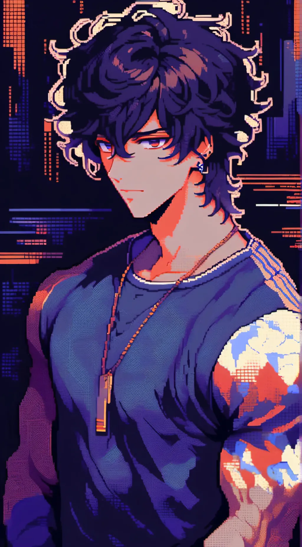 ai character: Percy  background