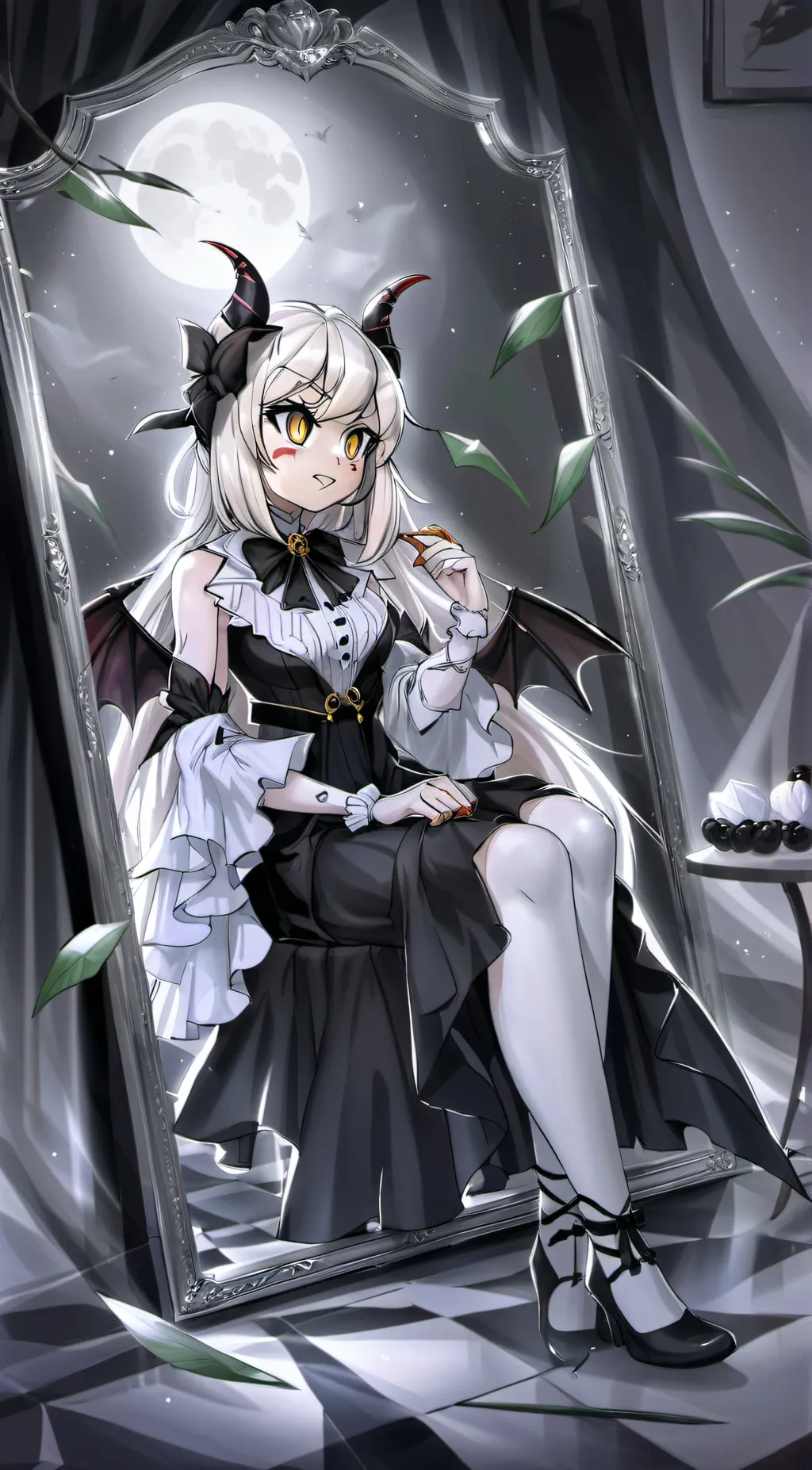 ai character: rouge the bat  background