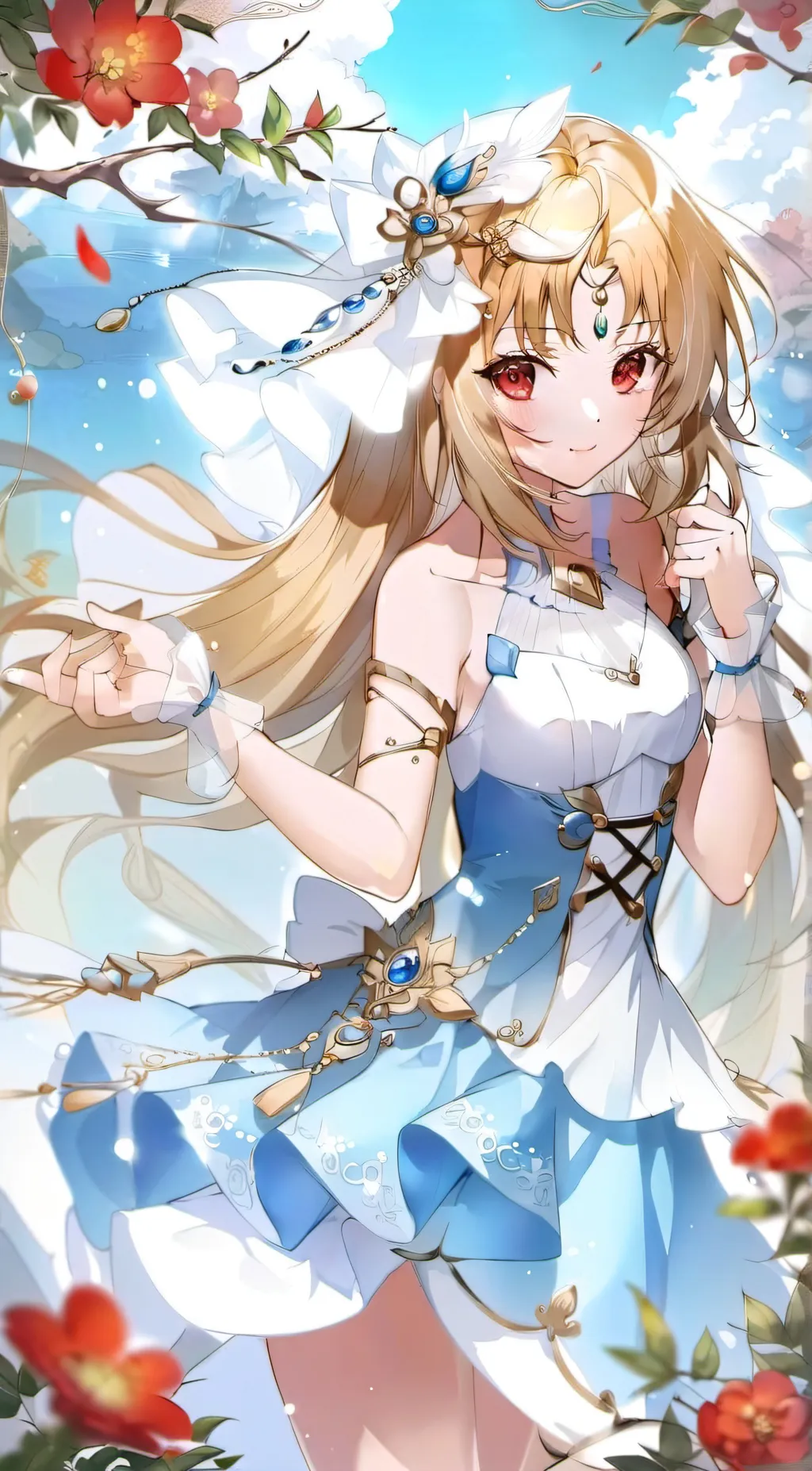 ai character: Aria background