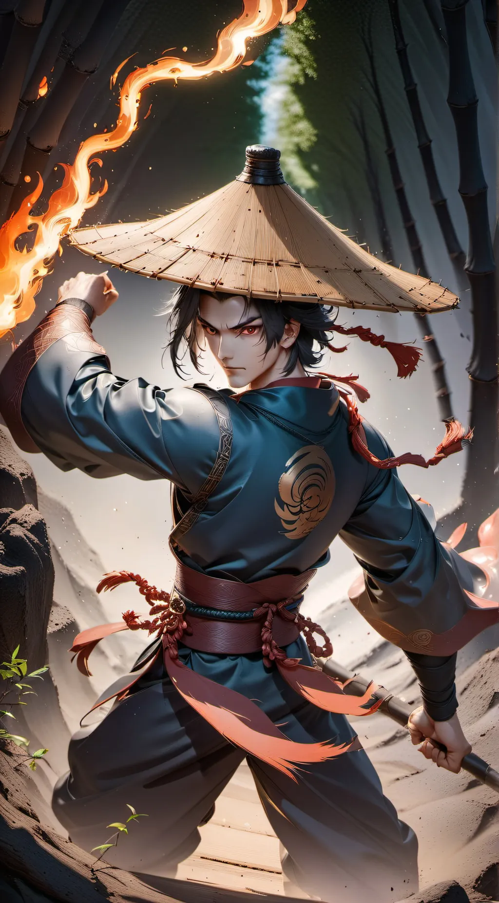 ai character: Ming Tao background