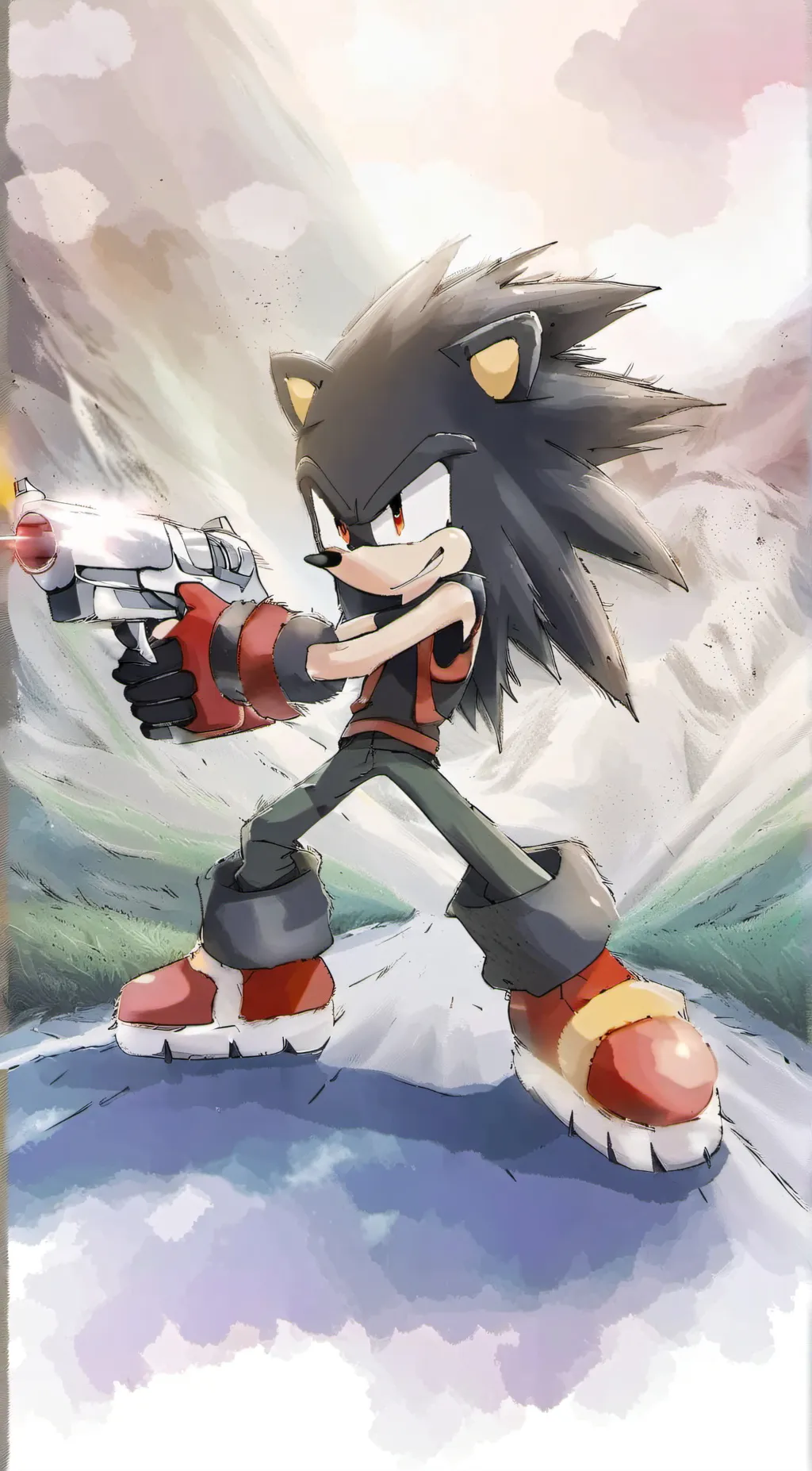 ai character: Highschool Shadow  background