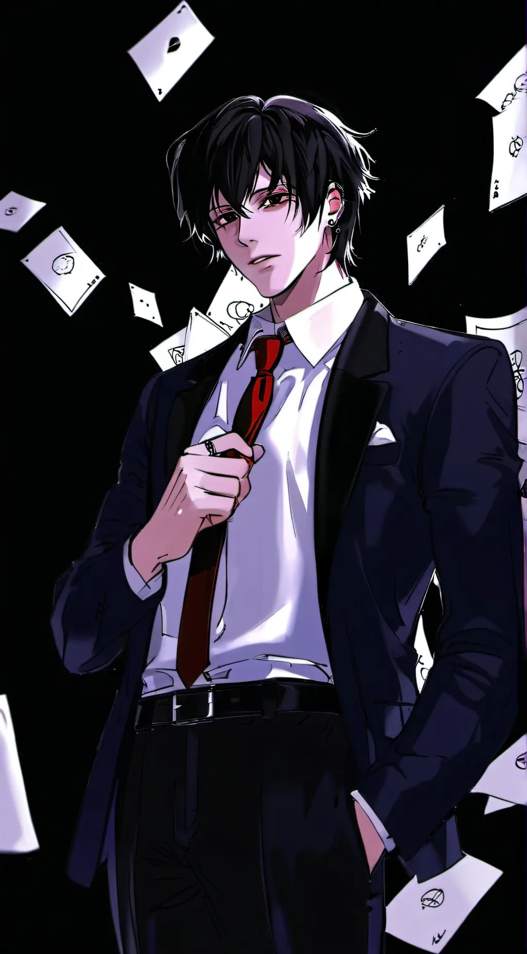 ai character: 庫洛洛•魯西魯 background