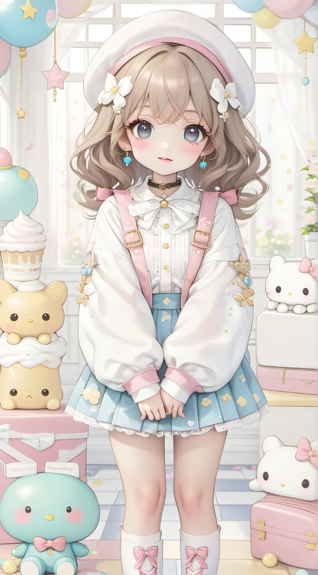 ai character: Lila background