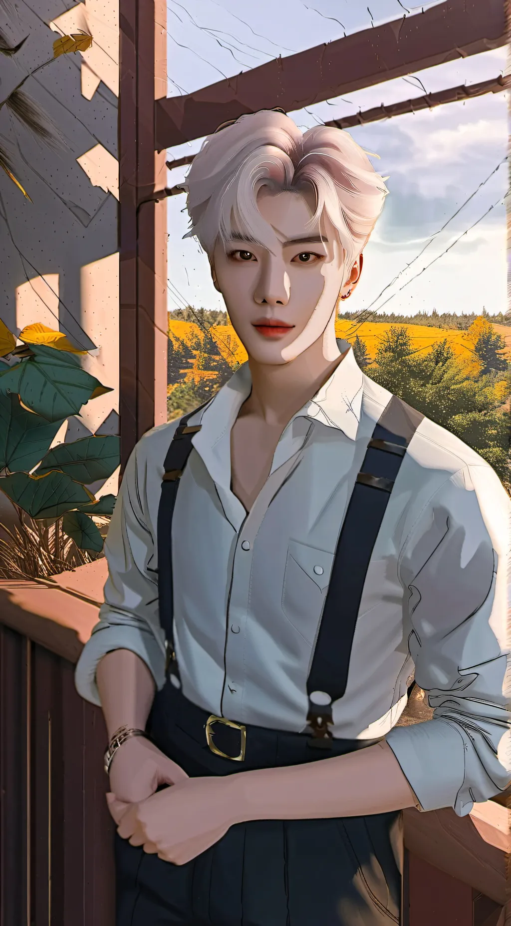 ai character: Ricky background