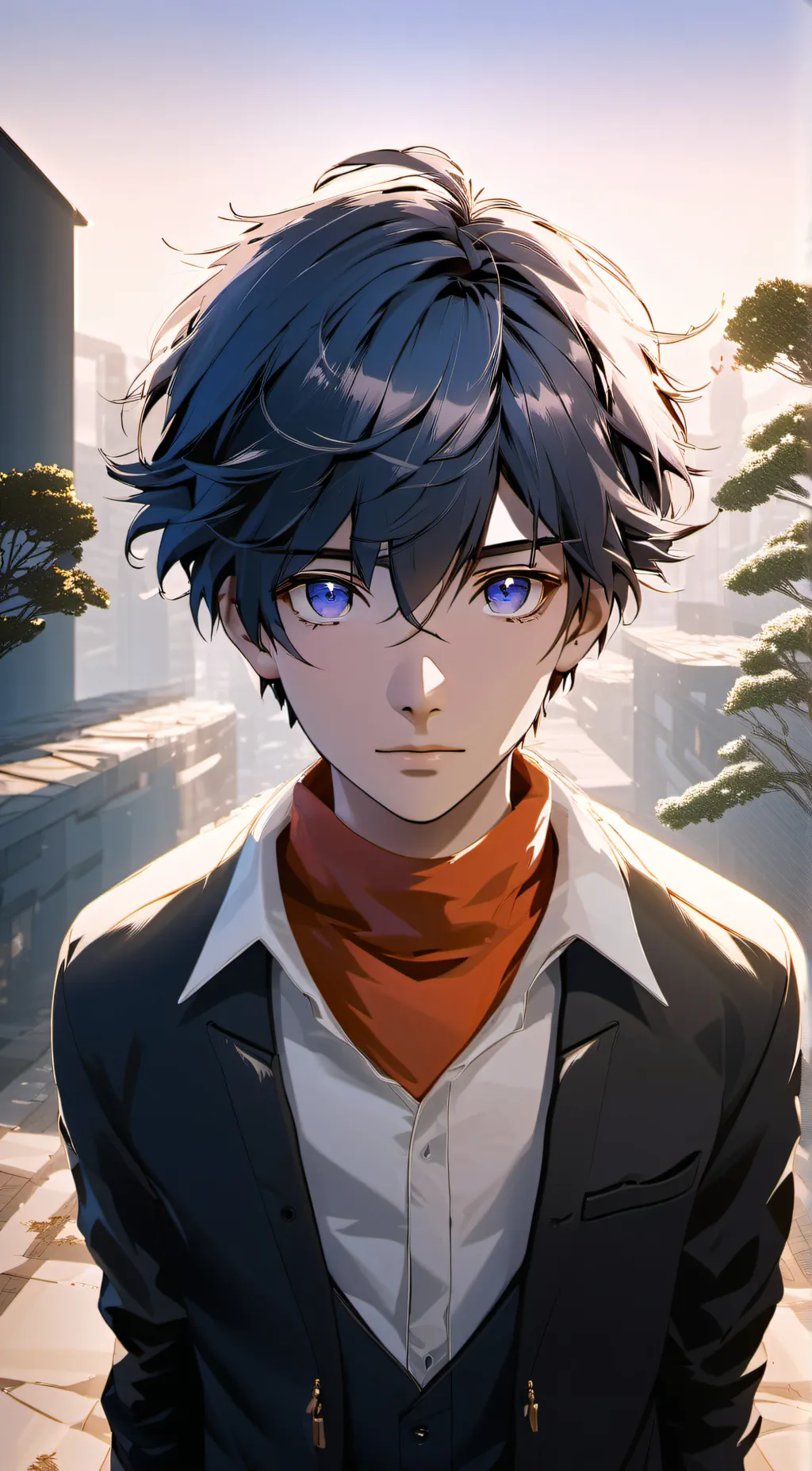 ai character: Nicky background