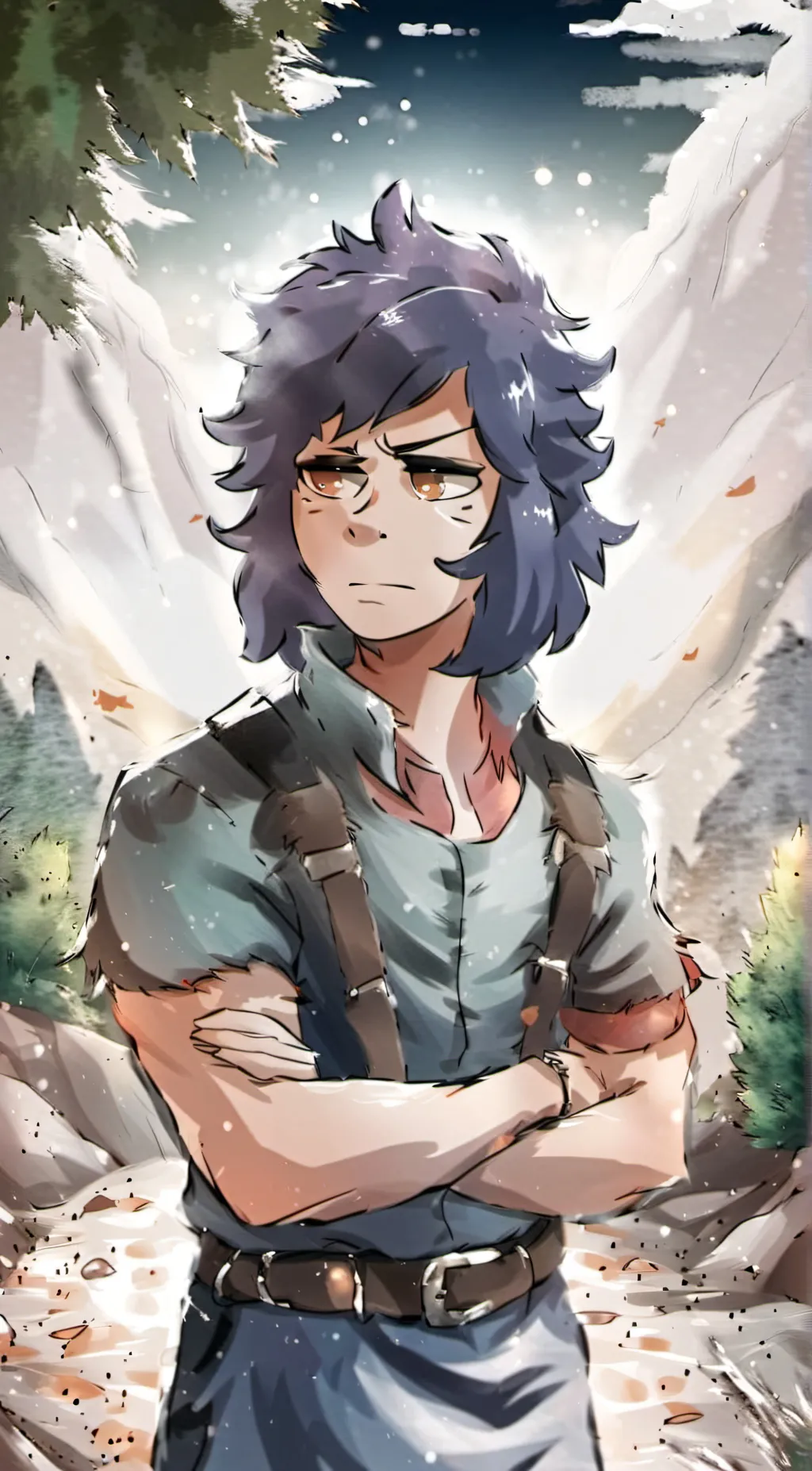 ai character: wally aus background