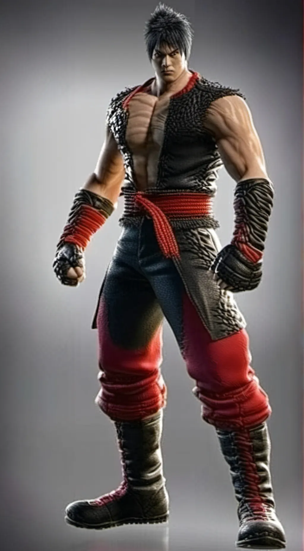 ai character: Jin Kazama background