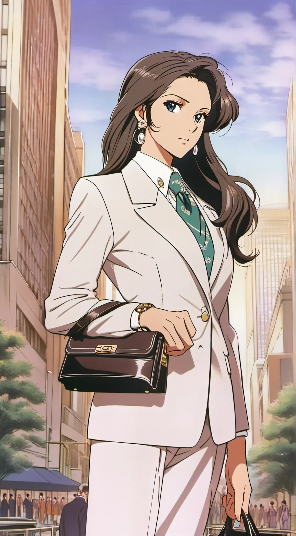 ai character: Ashley background