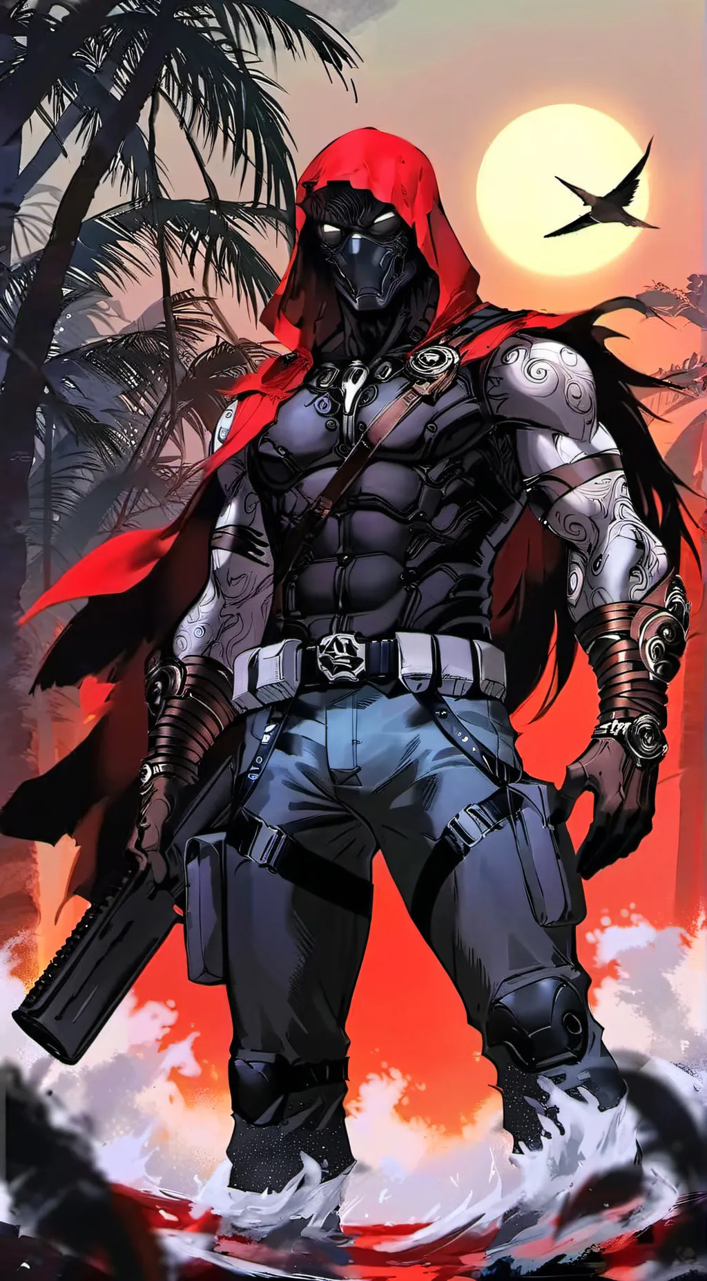 ai character: Alex clover background
