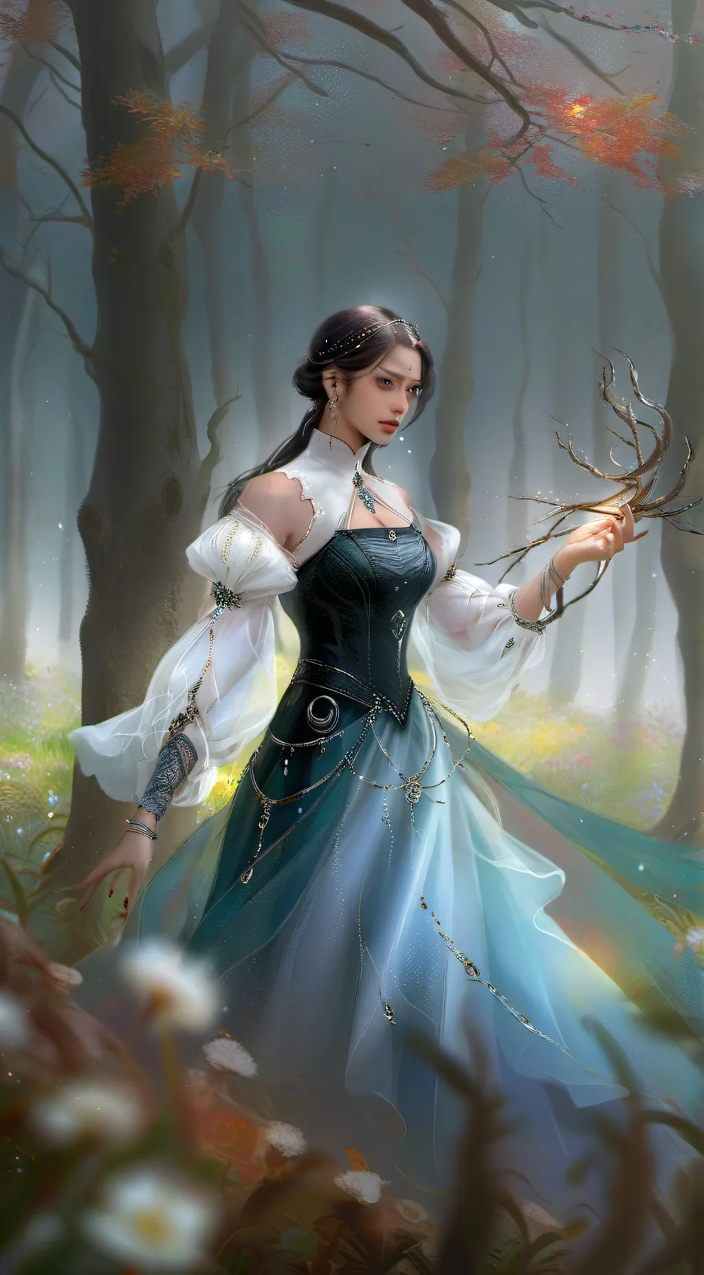 ai character: Evelyn background