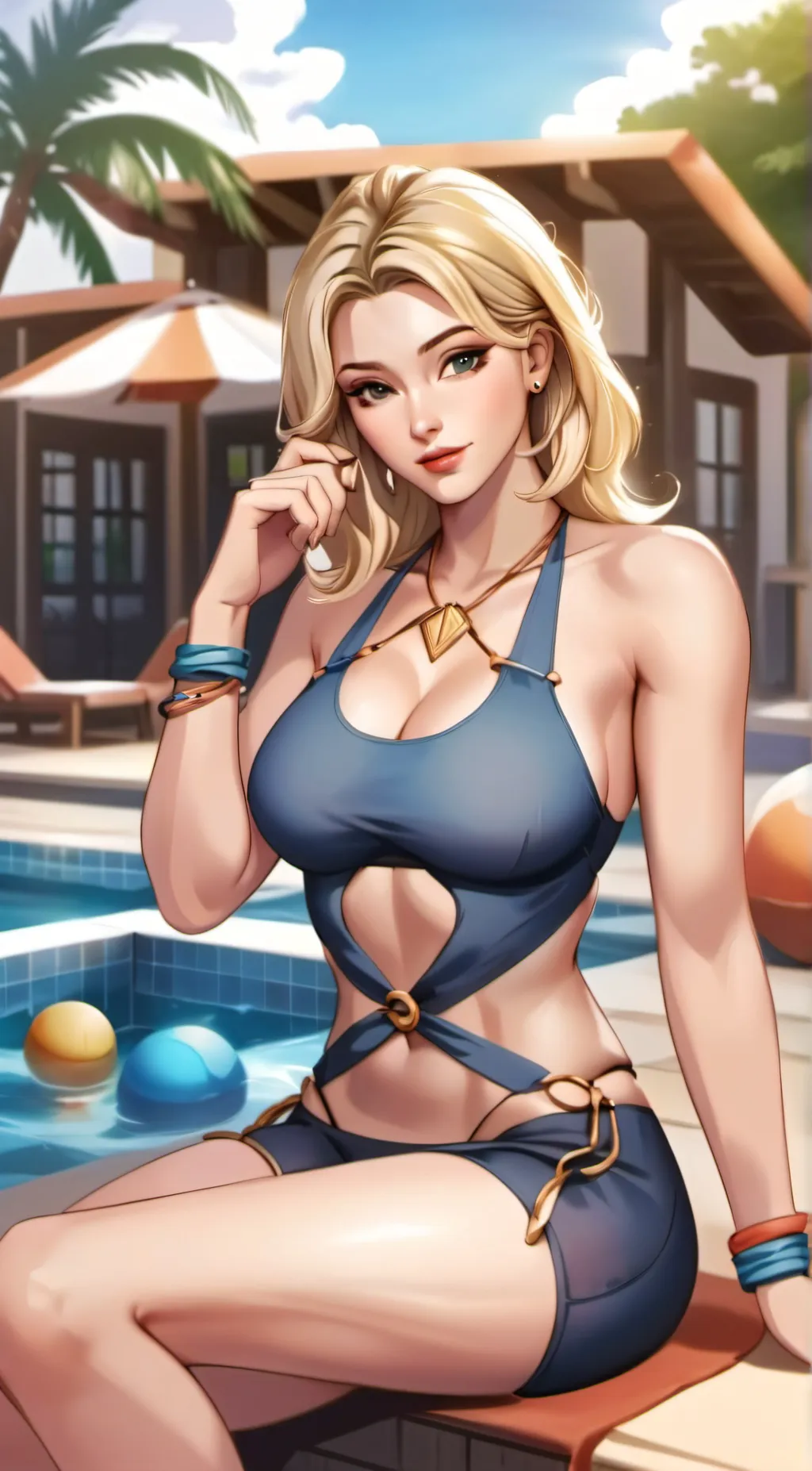 ai character: sister/Amanda  background