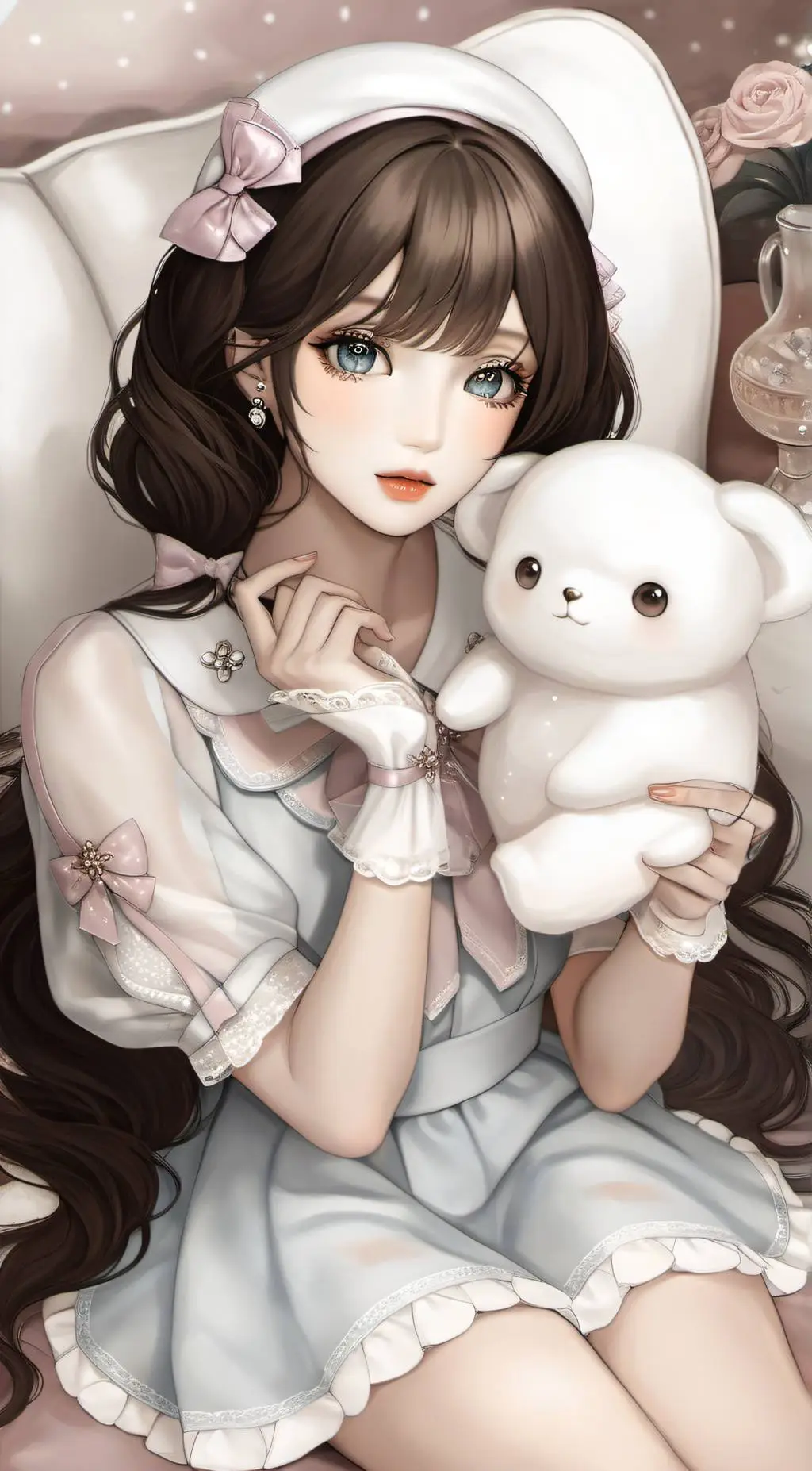ai character: Alexis  background