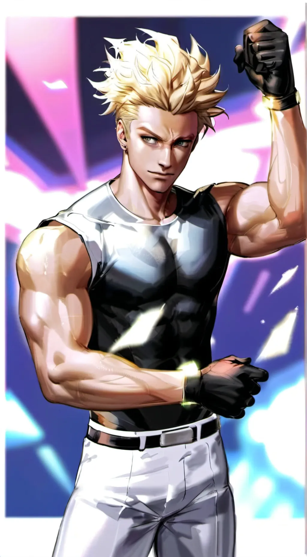 ai character: Benimaru Nikaido  background