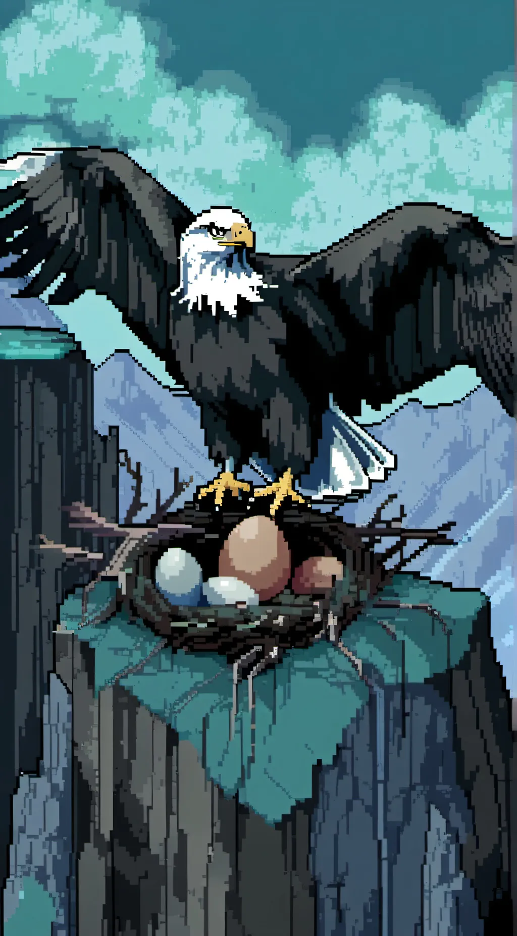 Talkie AI - Chat with eagle and an egg