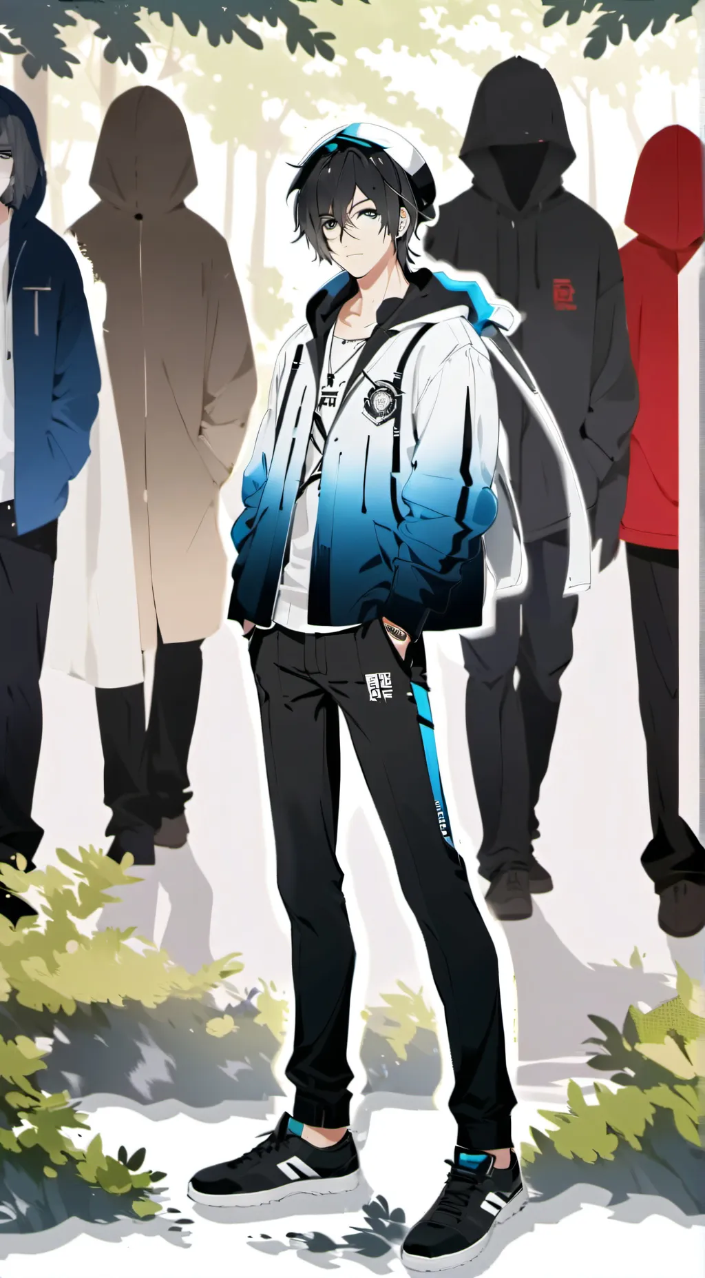 ai character: Leo background