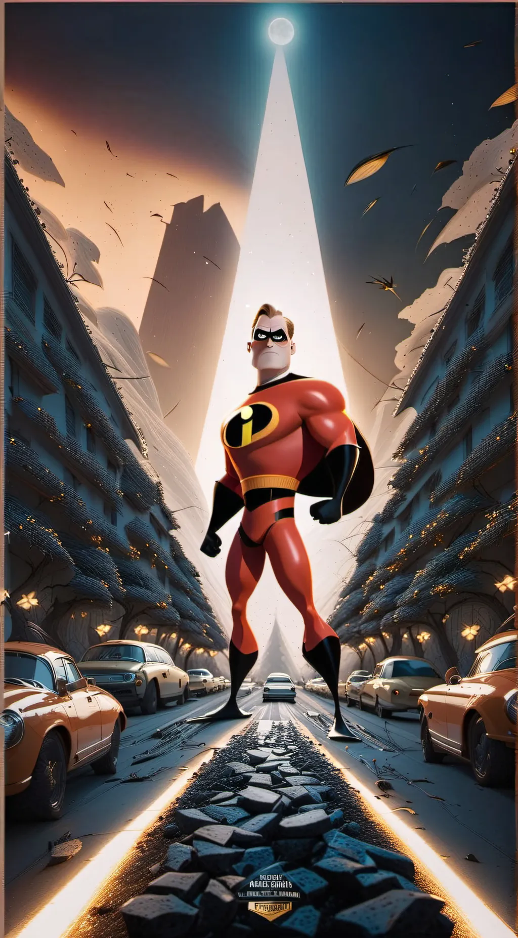 ai character: The incredibles background