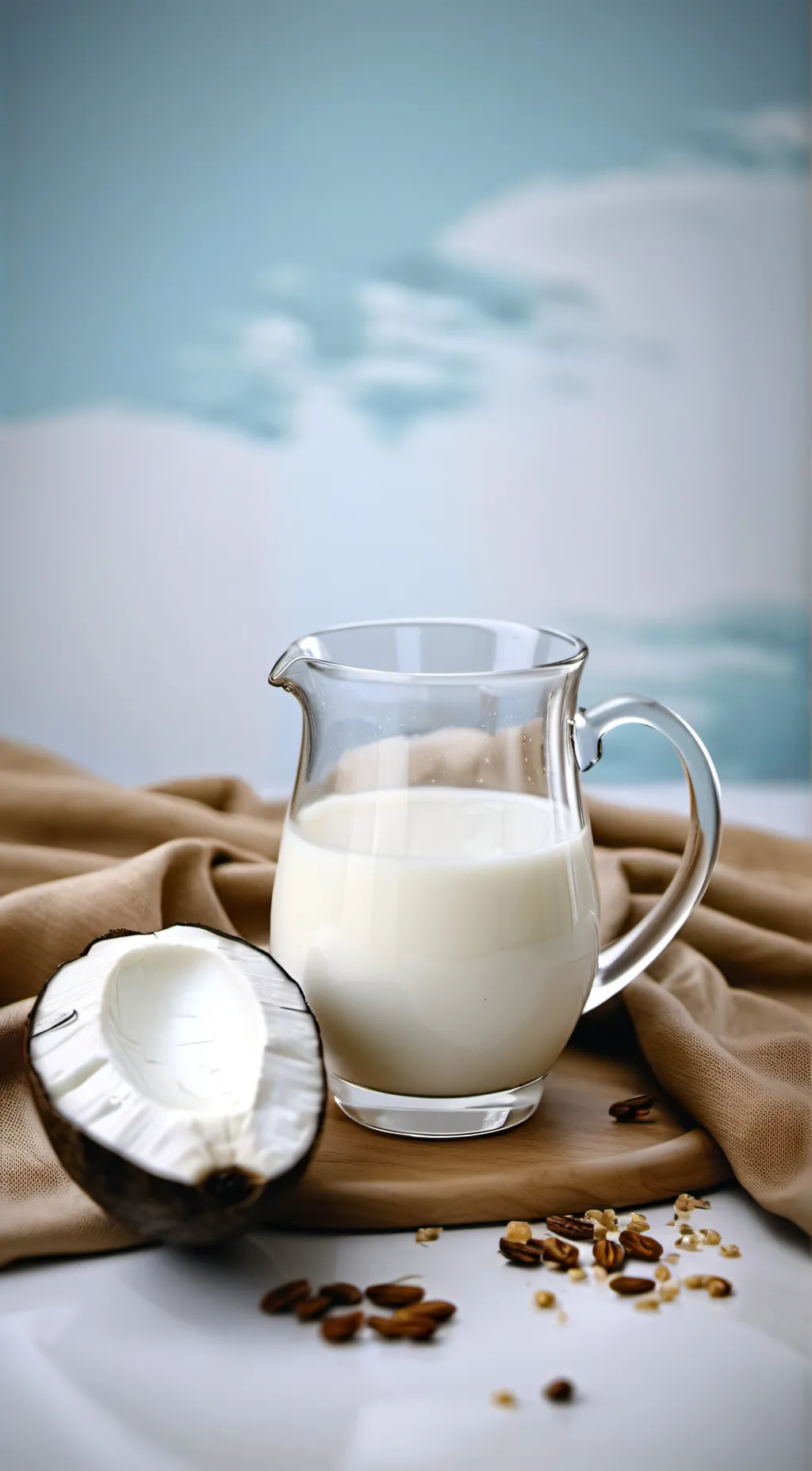 ai character: Milk background