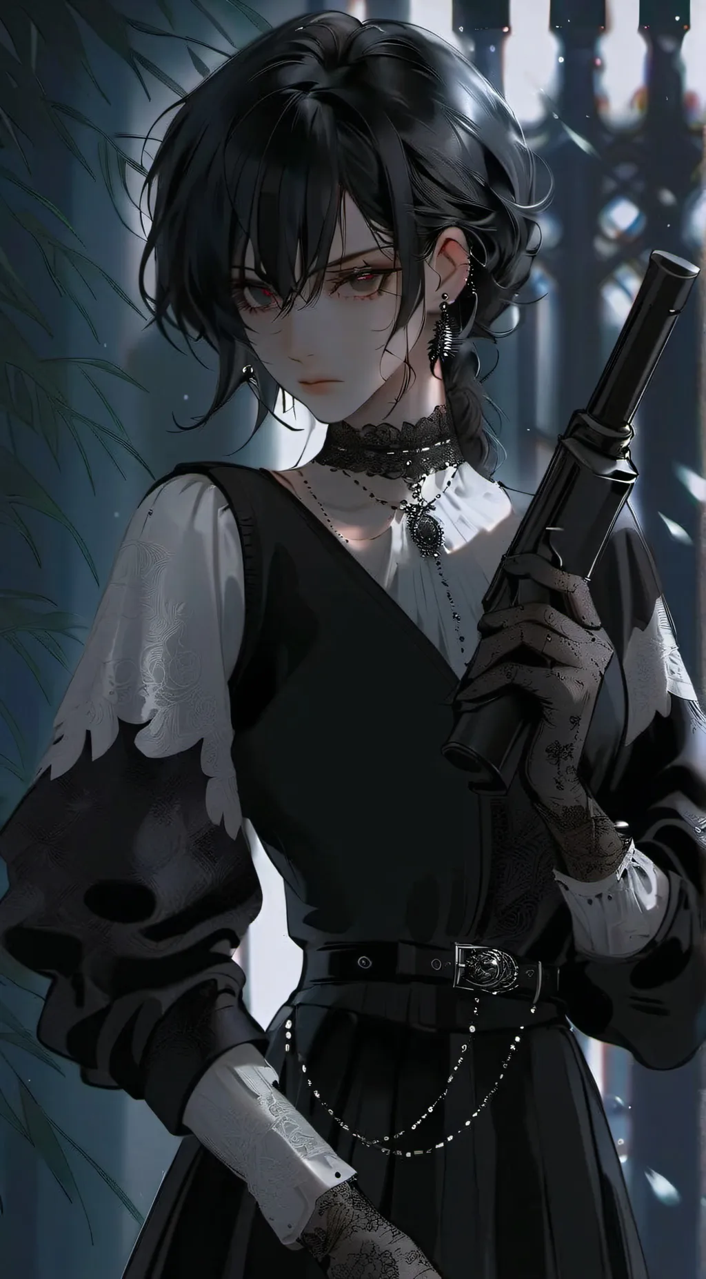 ai character: Heaven background