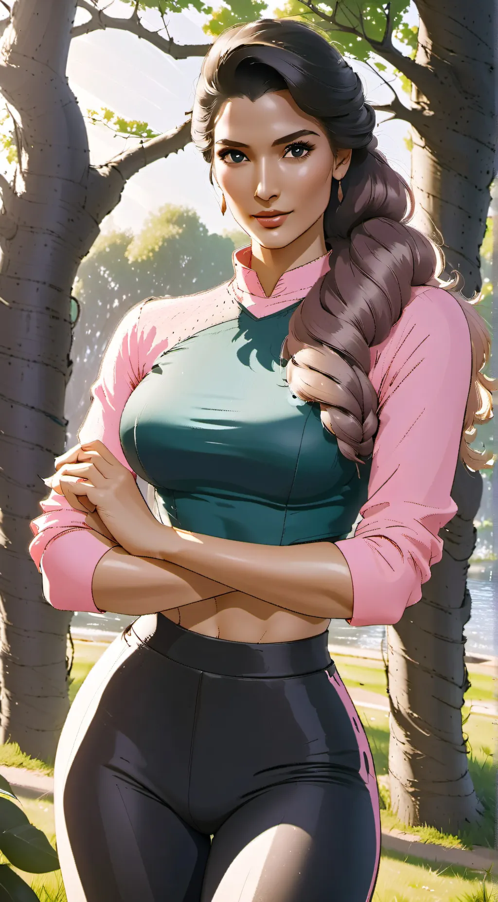 ai character: linda background