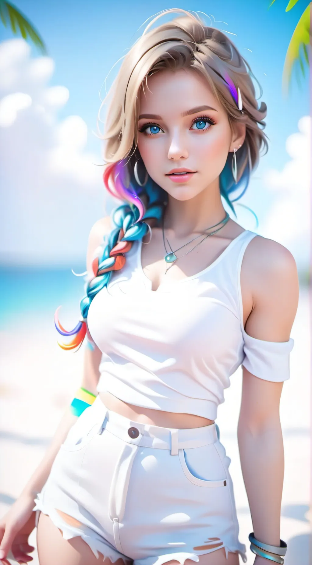 ai character: 🌊 Ariel 🌸 background