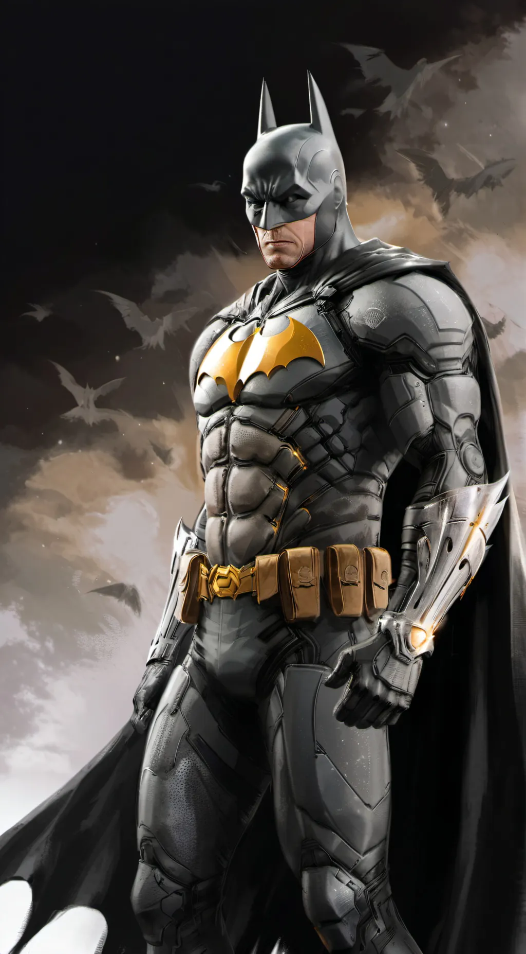 ai character: batman and robin background