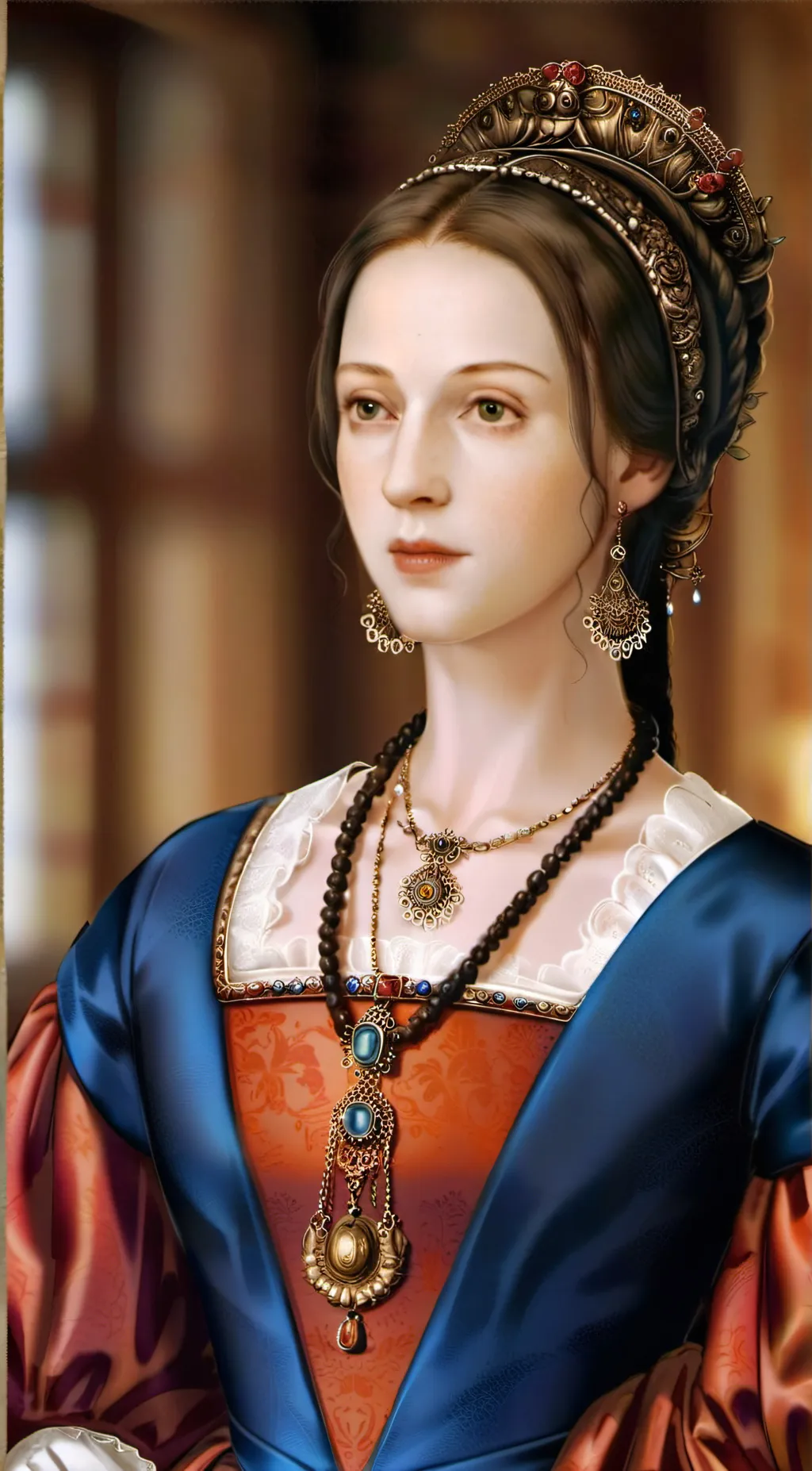 ai character: Anne boylen background