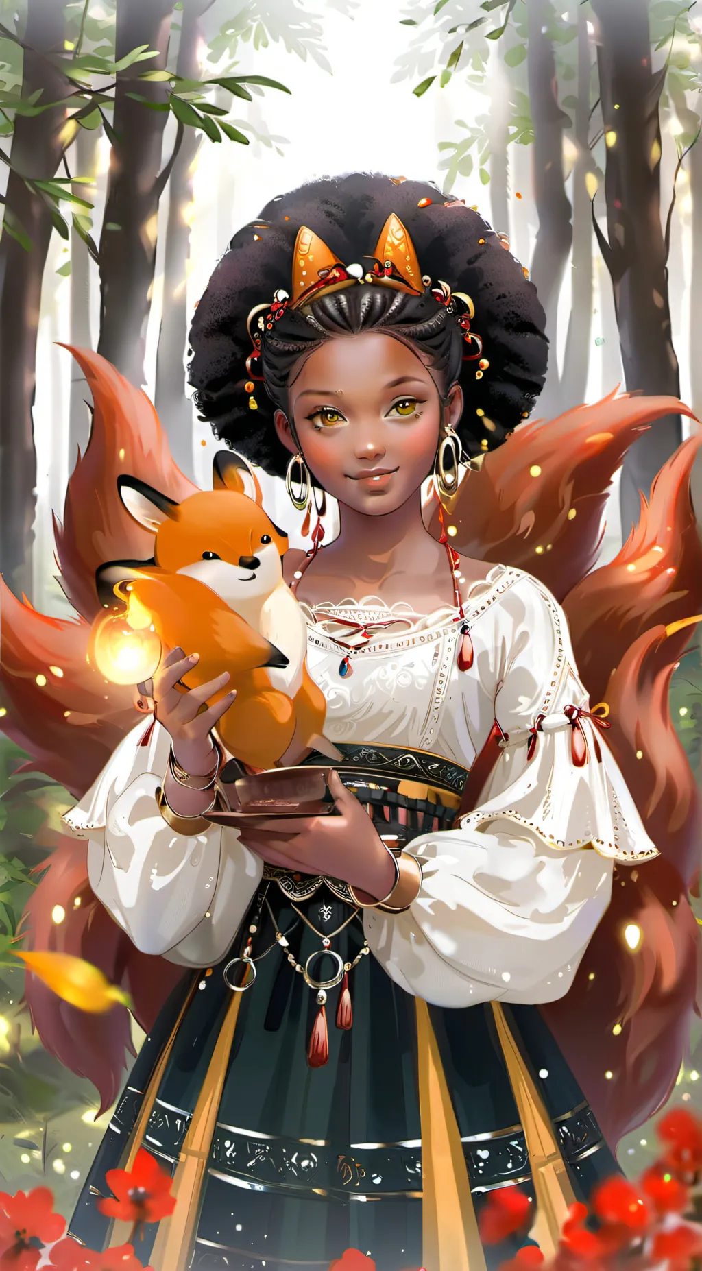 ai character: Teni background