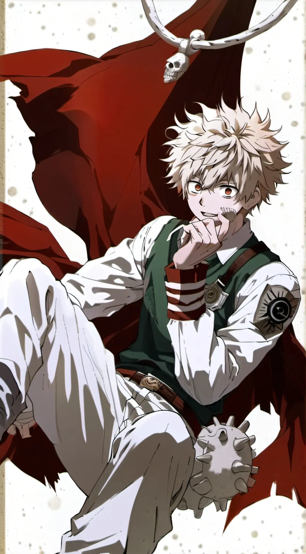 ai character: Bakugo background