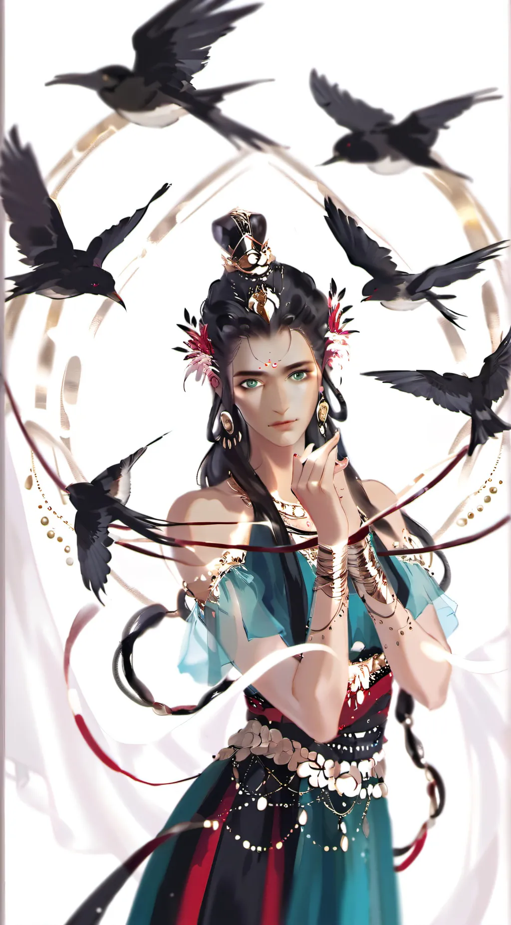 ai character: Aria background