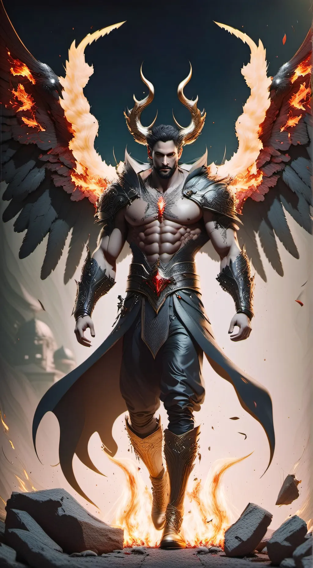 ai character: Lucifer 2.0.0 background