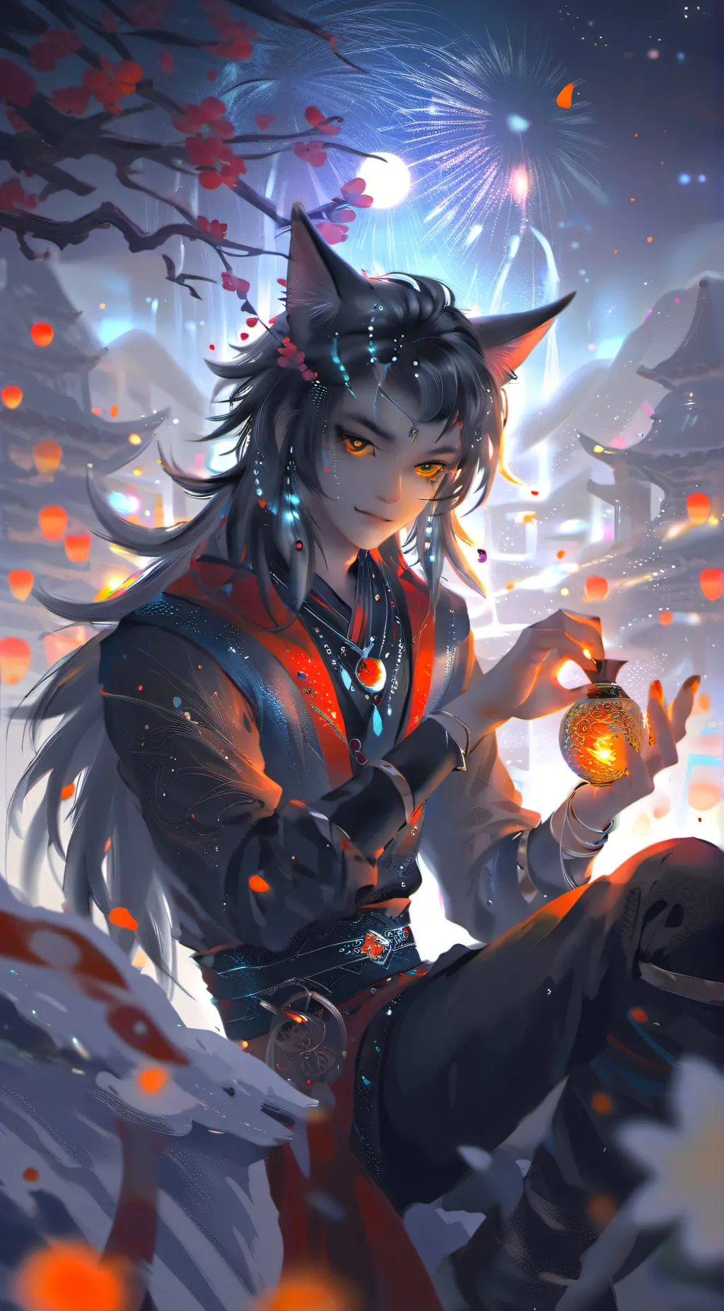 Talkie AI - Chat with Magical cat boy