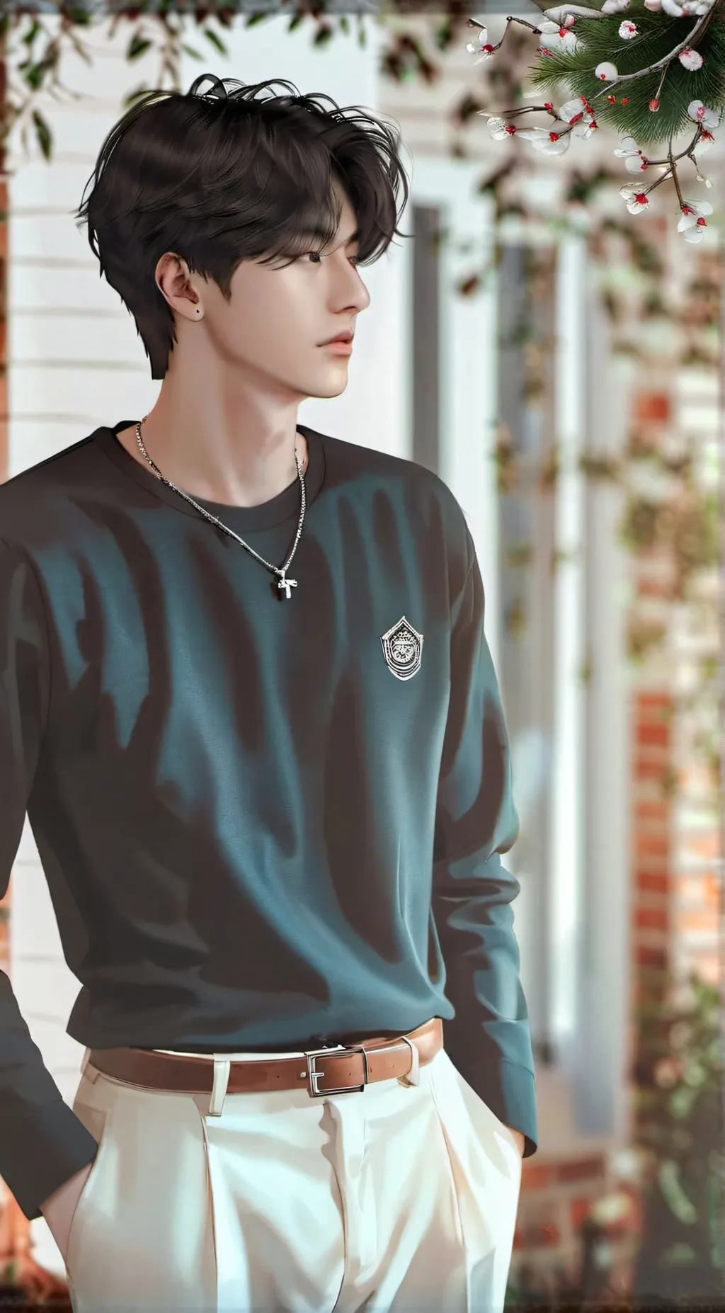 ai character: Aaron background