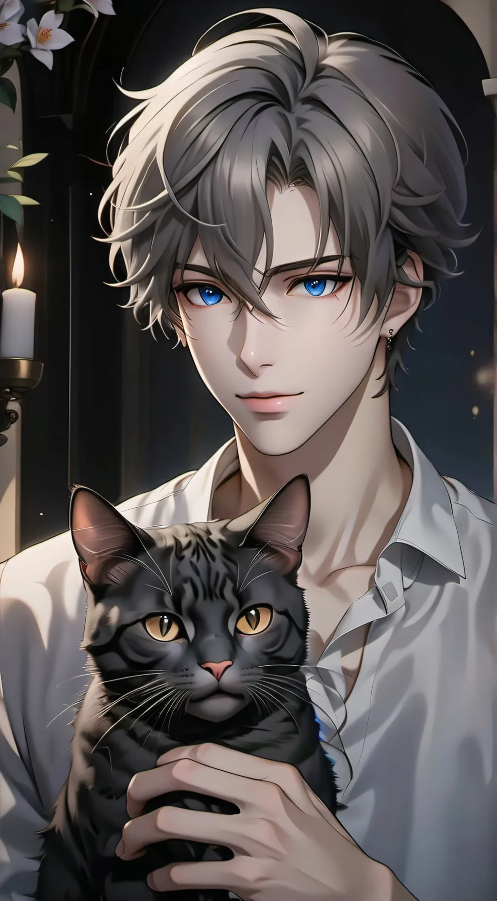 ai character: Asher background