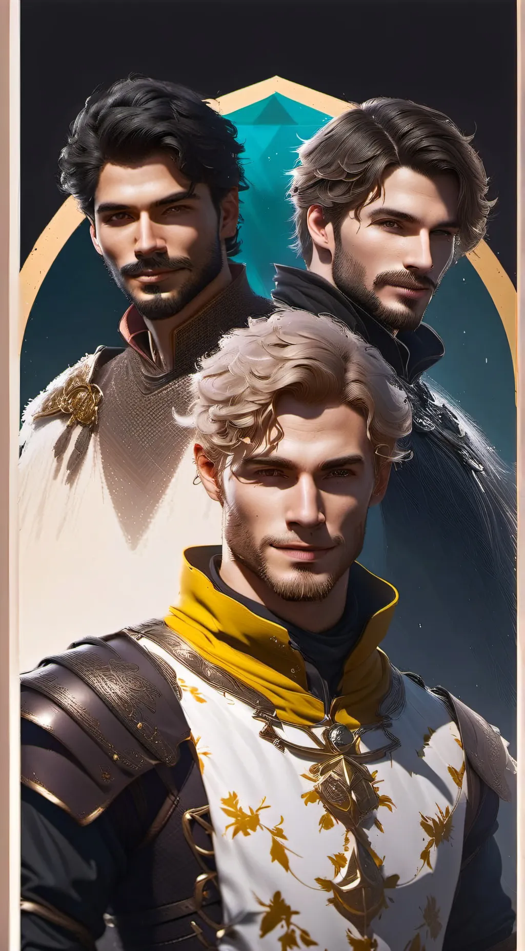 ai character:  3 knights  background