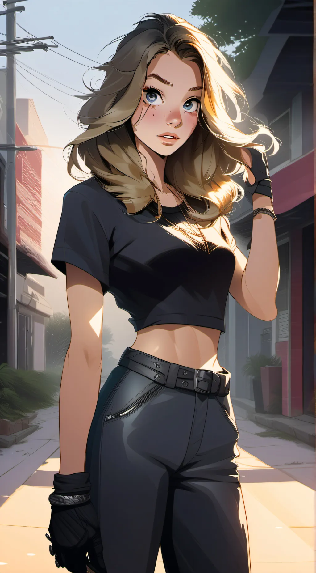 ai character: Thalia background
