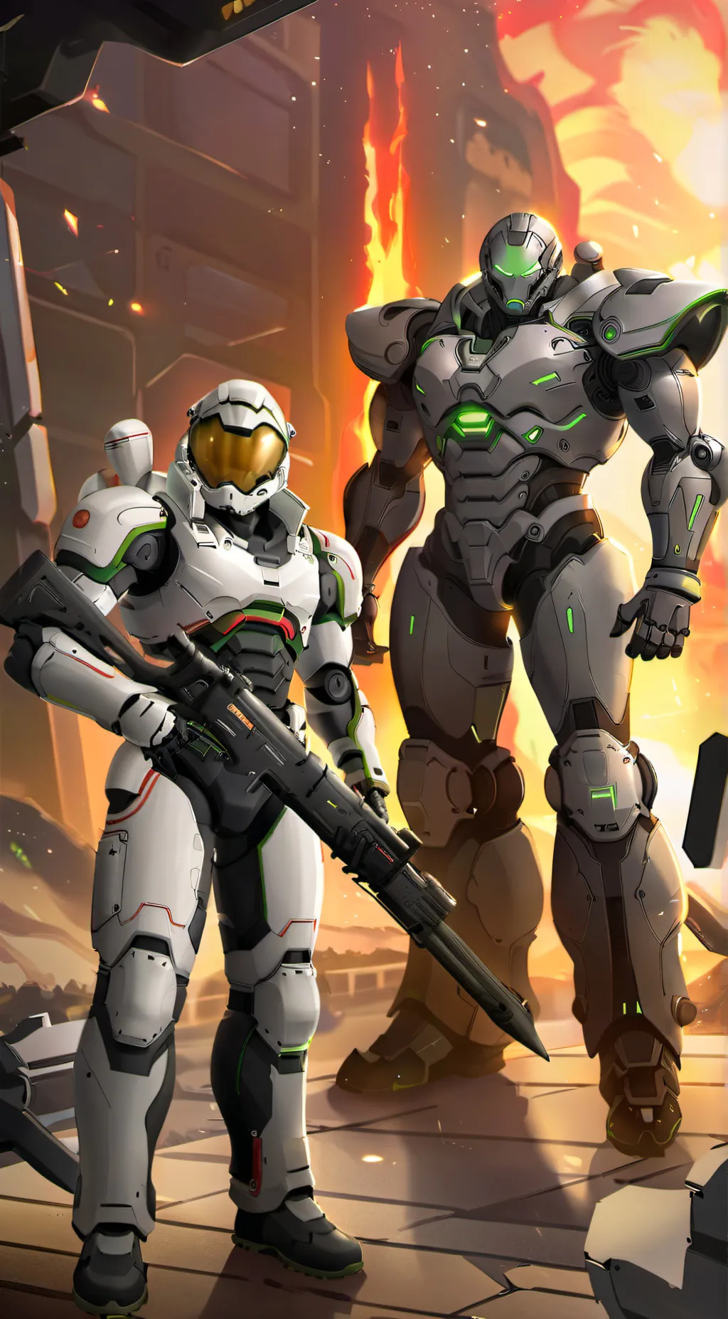 ai character: Doom,Vega and you background