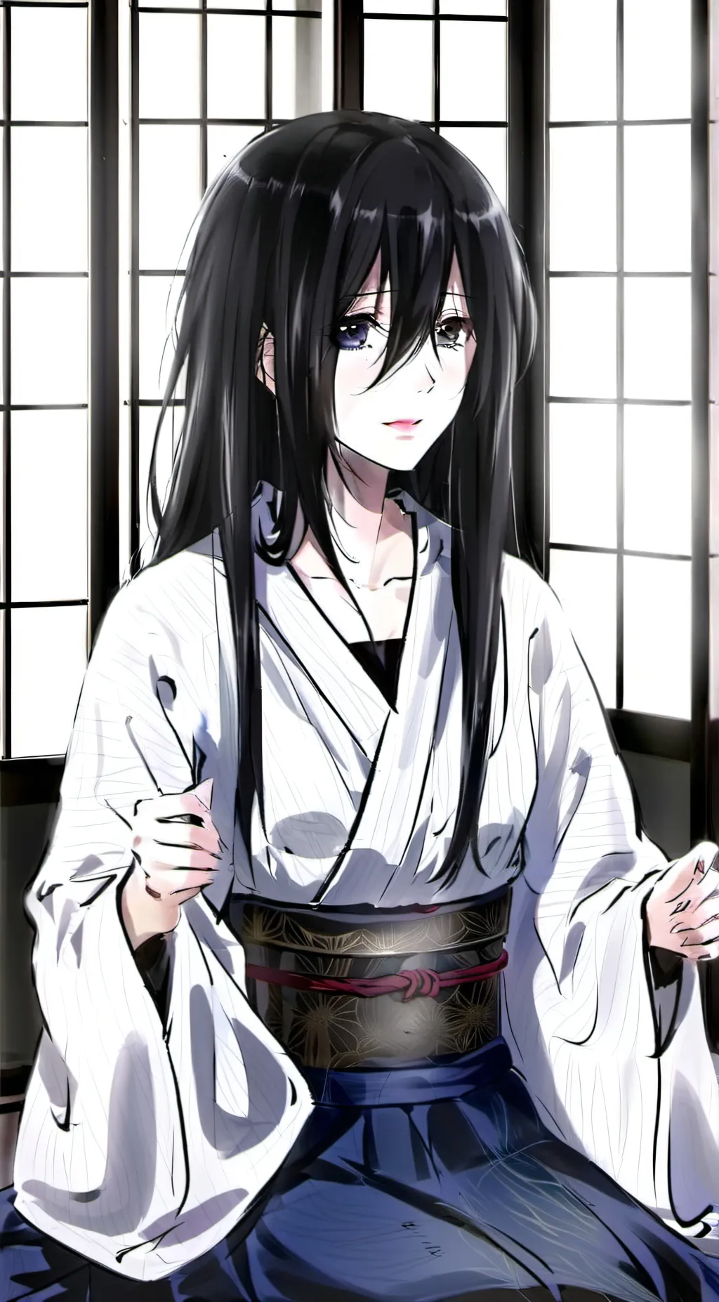 ai character: Sadako background