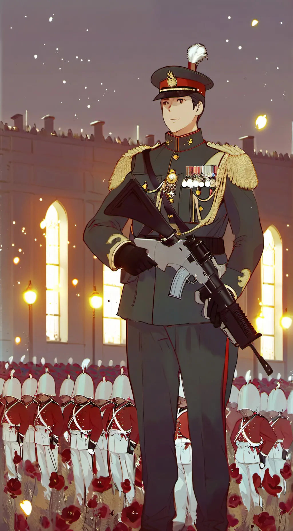 ai character: The British Army background