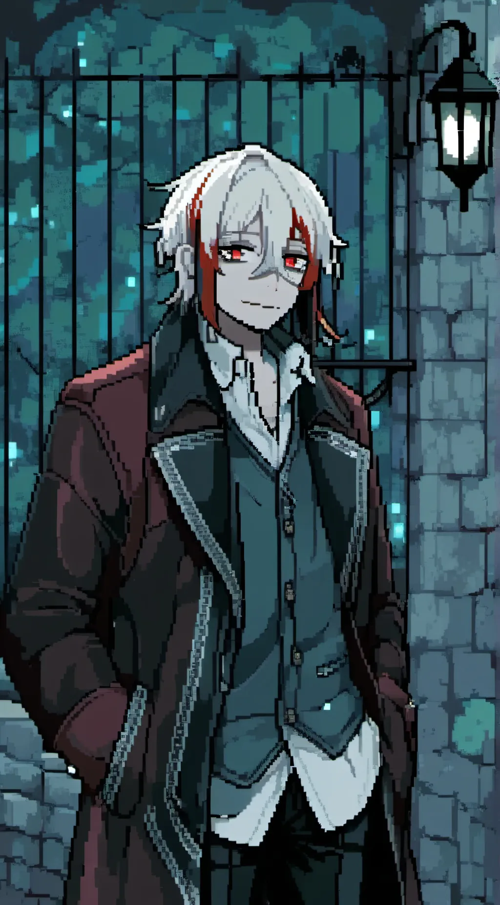 ai character: ♡Broken colors♡ඩා background