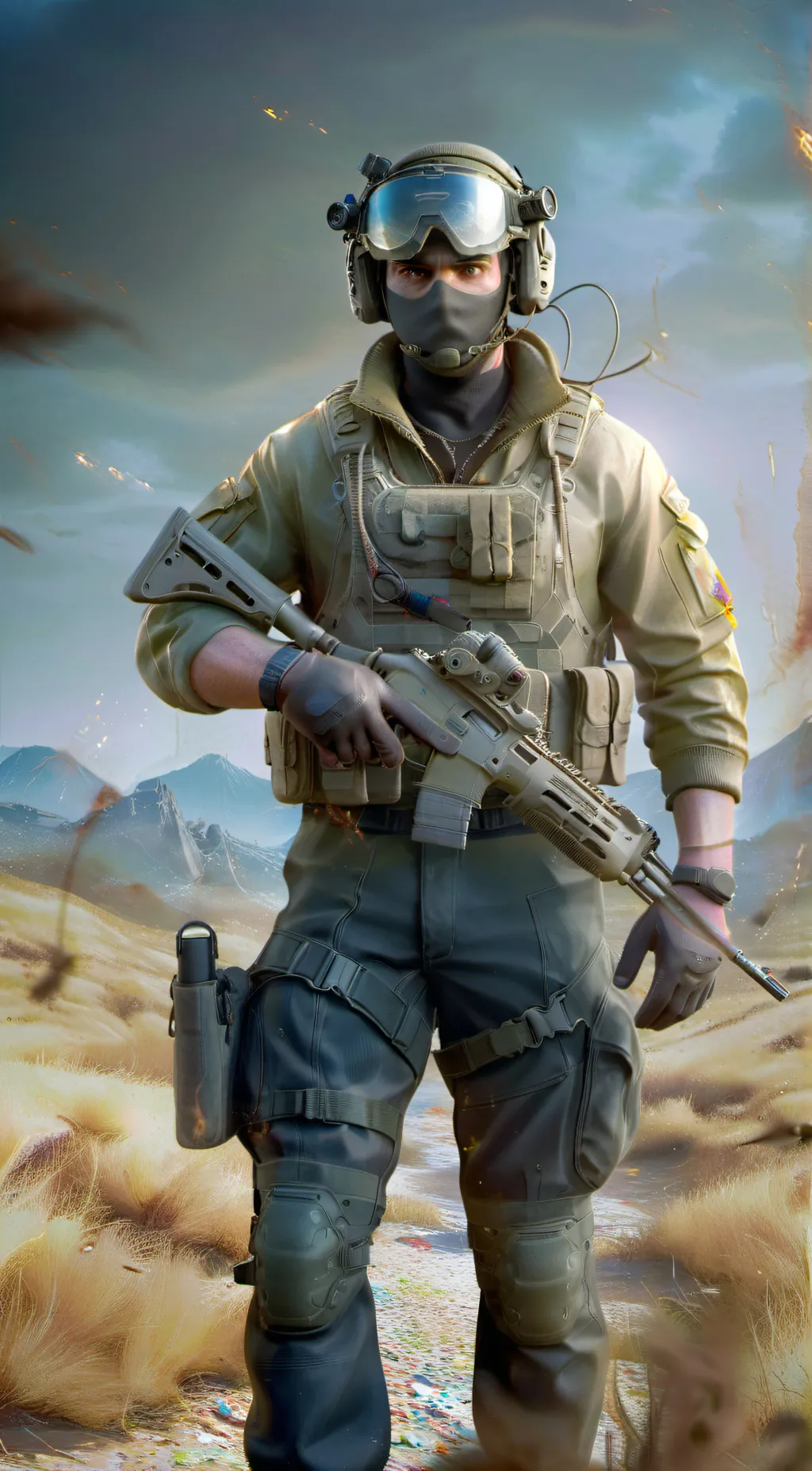 ai character: Jax background