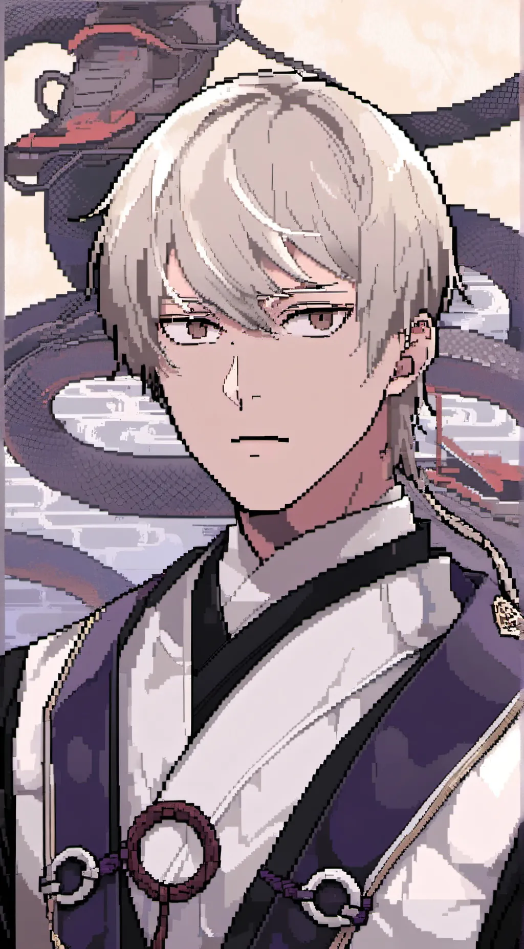 ai character: Toge Inumaki background