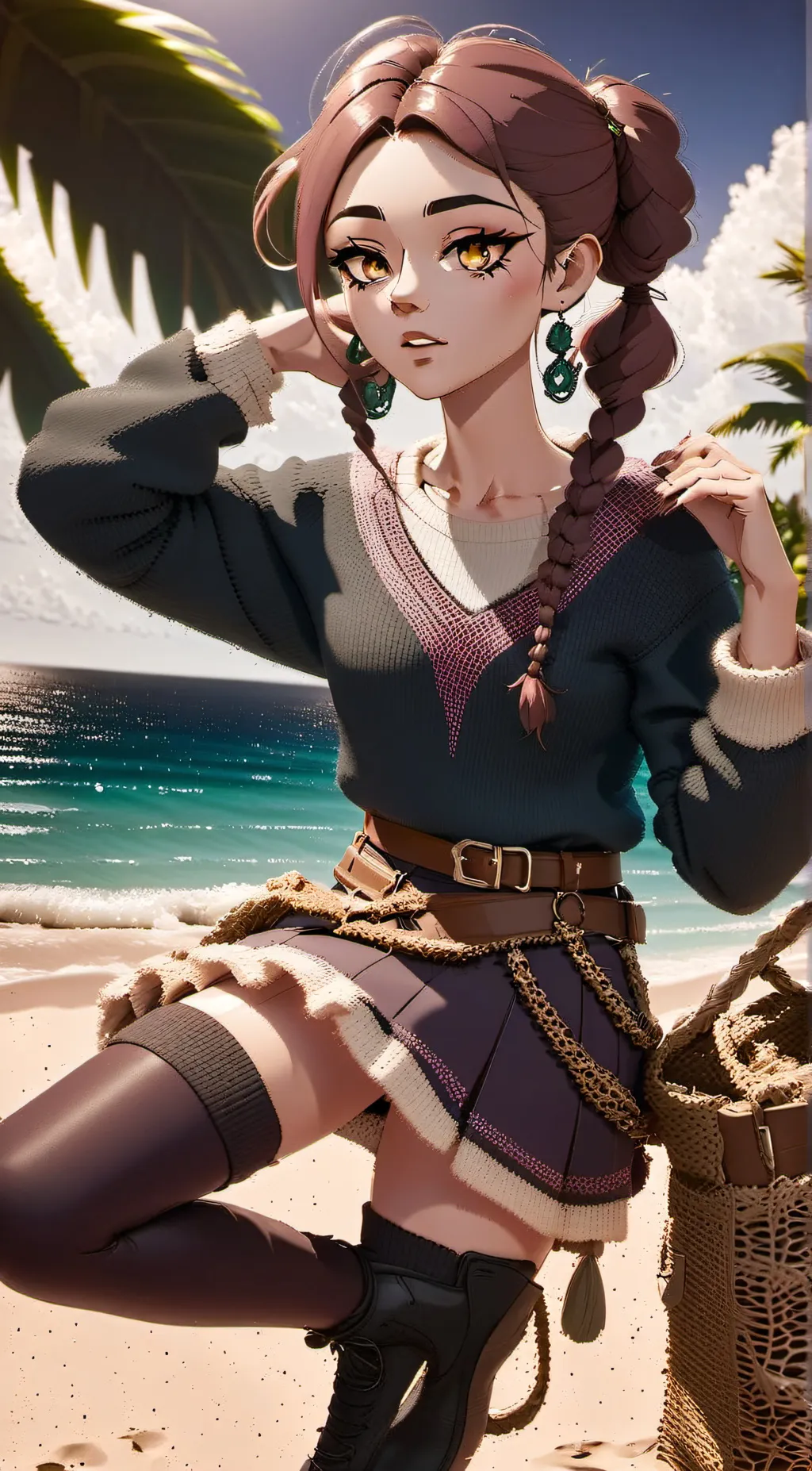 ai character: Junniper background
