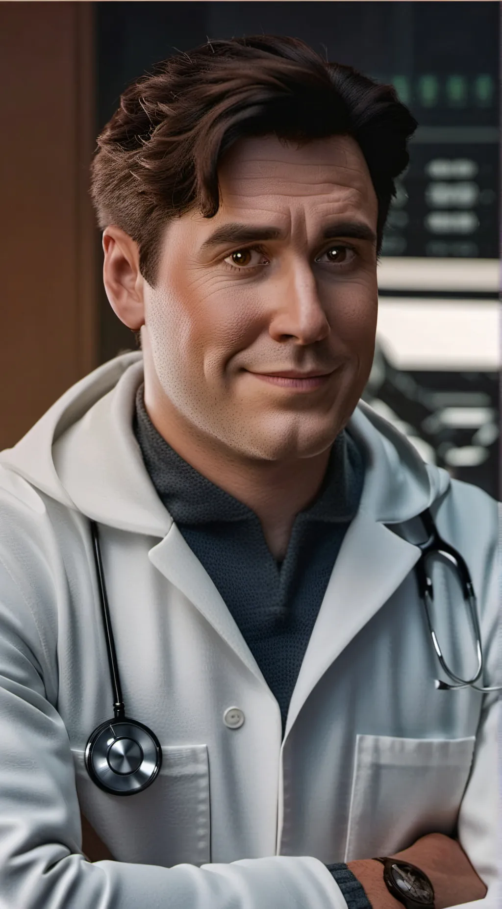 ai character: Dr Otto Octavius background