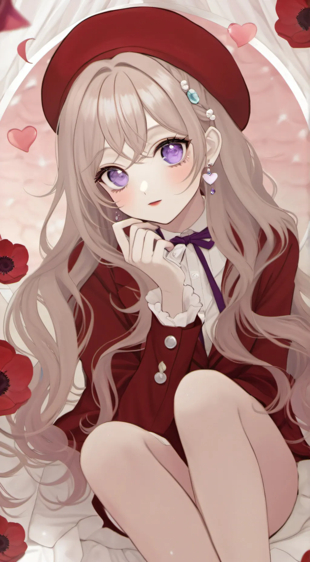 ai character: Rose background