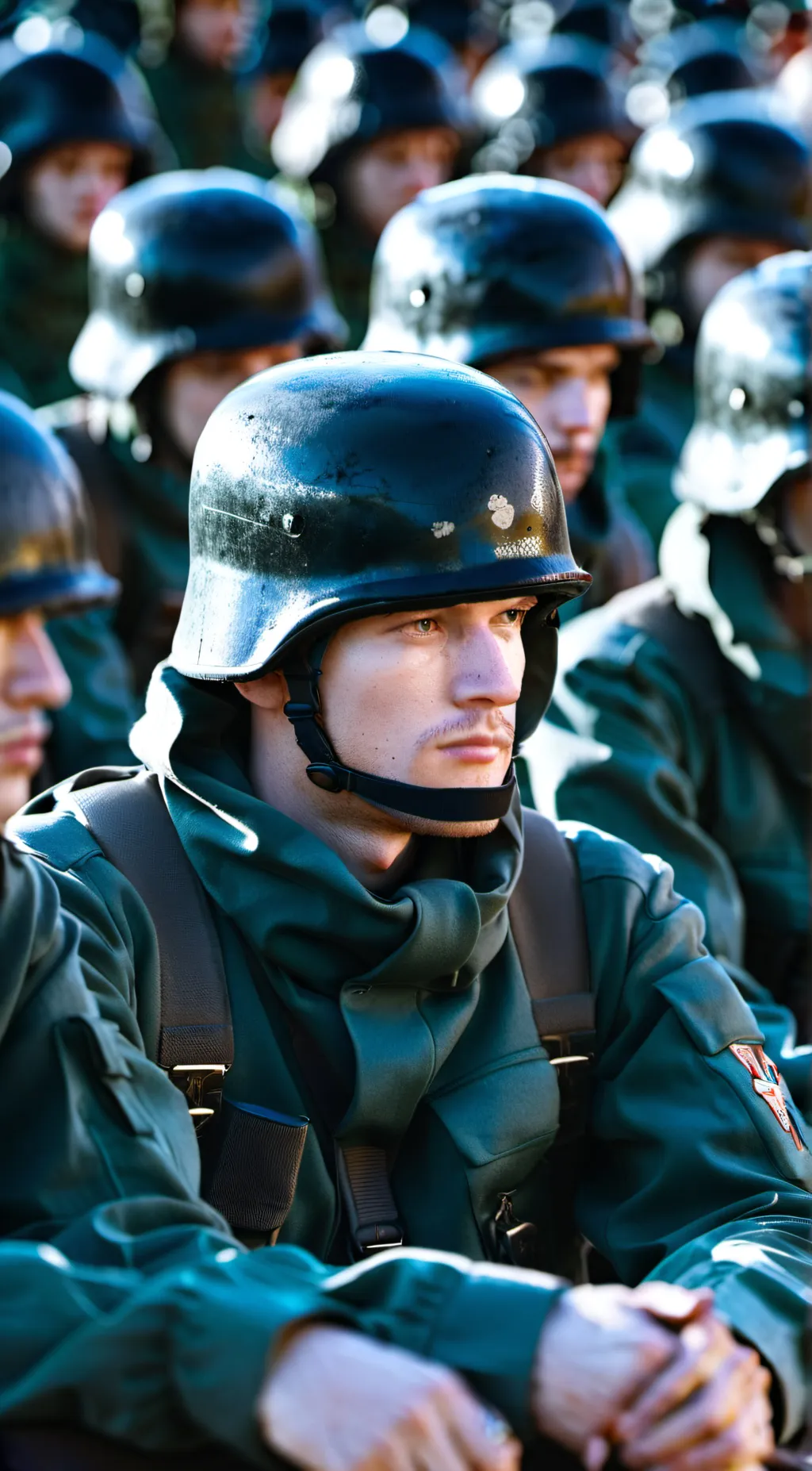 ai character: Russian soldiers  background