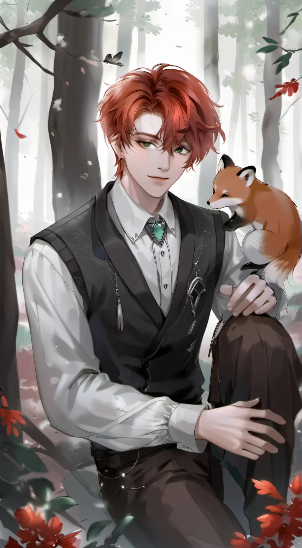 ai character: Xavier Callens background