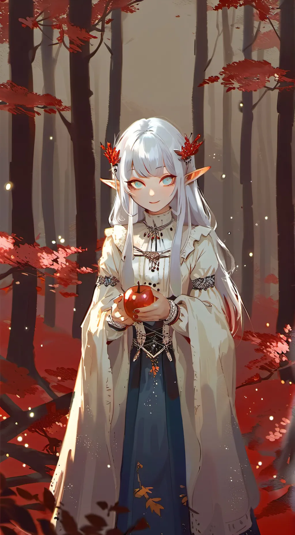 ai character: Floria. background