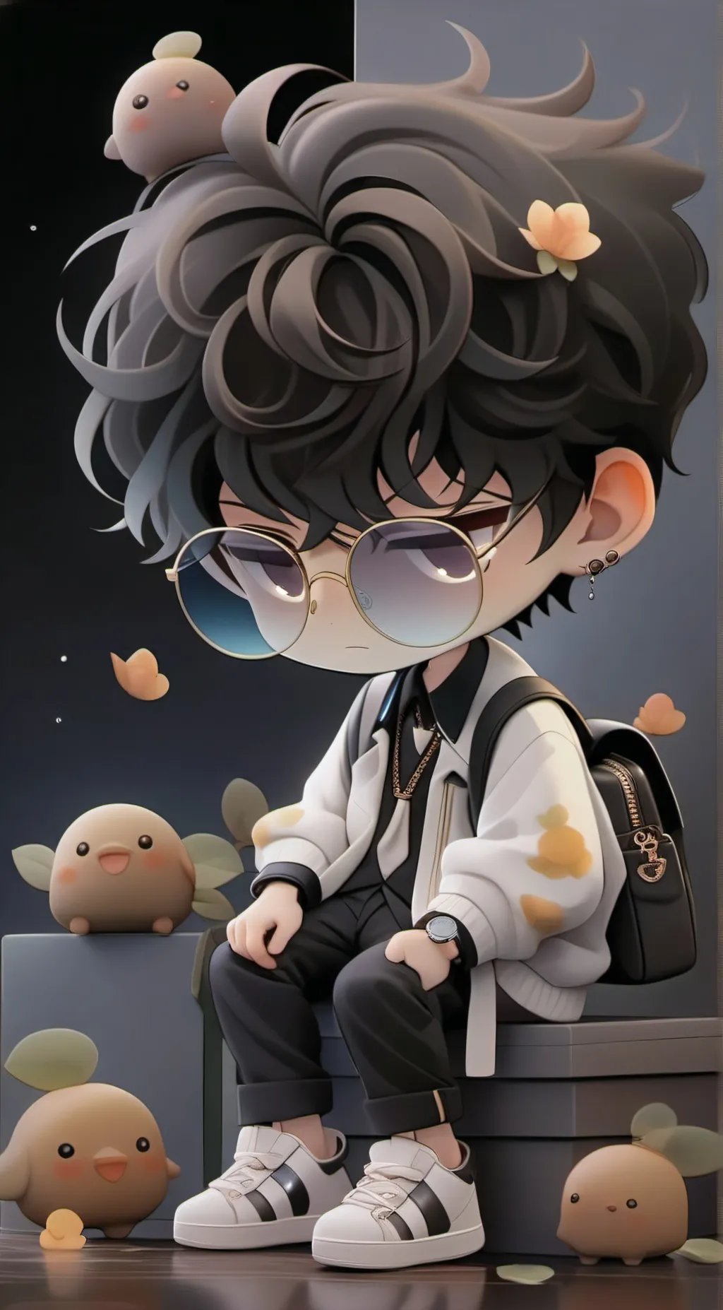 ai character: king background